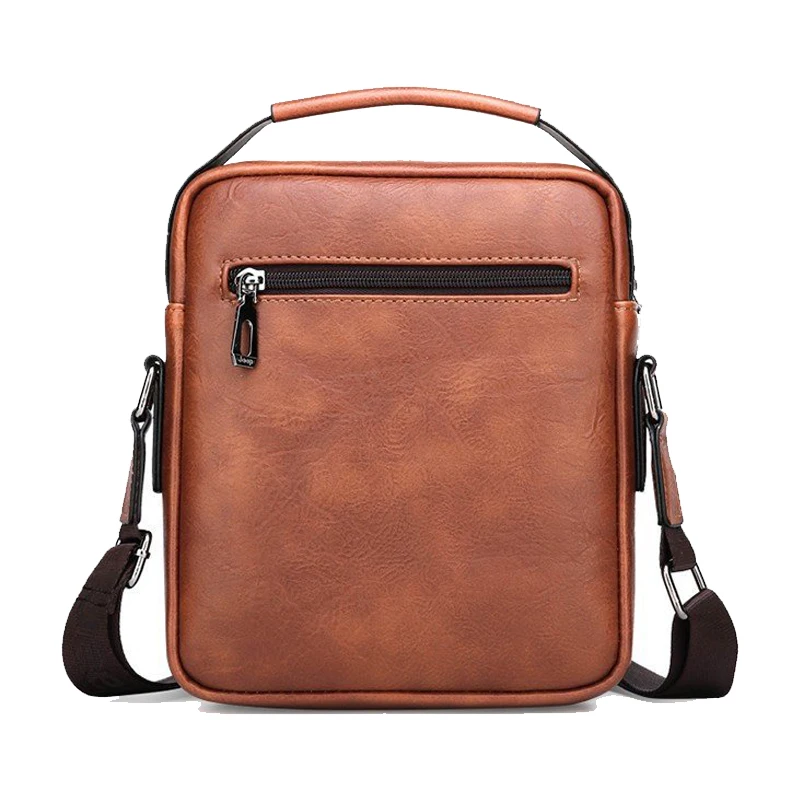 Мужская сумка 2020 новая модная кожаная через плечо винтажная повседневная