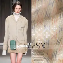 Tecidos лоскутное Tissus Au Metre Европа и импорт на заказ Гобелен атласная Модная одежда пальто Qiu Dong широкая ткань для платья