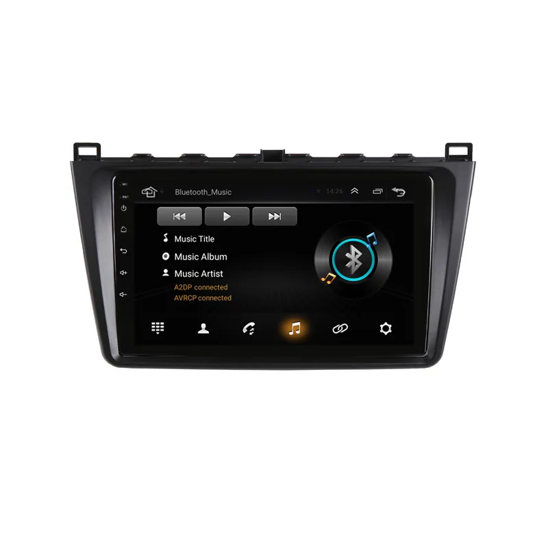 Flash Deal 9"2.5D IPS Android 9.1 Car DVD Multimedia Player GPS for Mazda 6 Ruiyi Ultra 2009-2011-2015 car radio DSP 32EQ stereo navigation 18