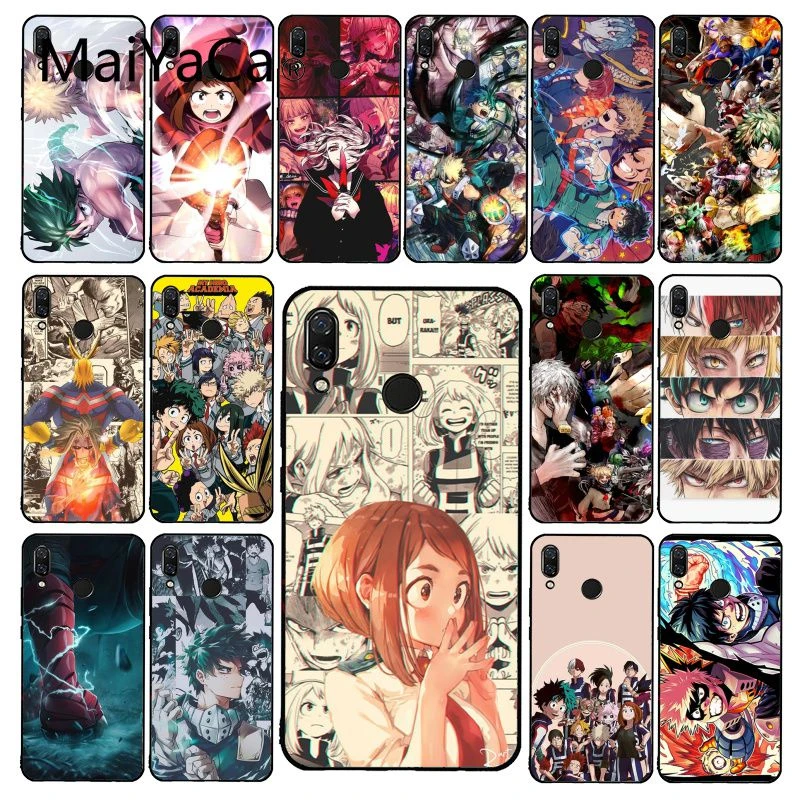 best phone cases for xiaomi Maiyaca My Hero Boku No Academia Deku Baku8Au Phone Case for Xiaomi Redmi4X 6A 9 8A note 9 pro 5Plus Note4 Note5 7 Note6Pro 8T case for xiaomi