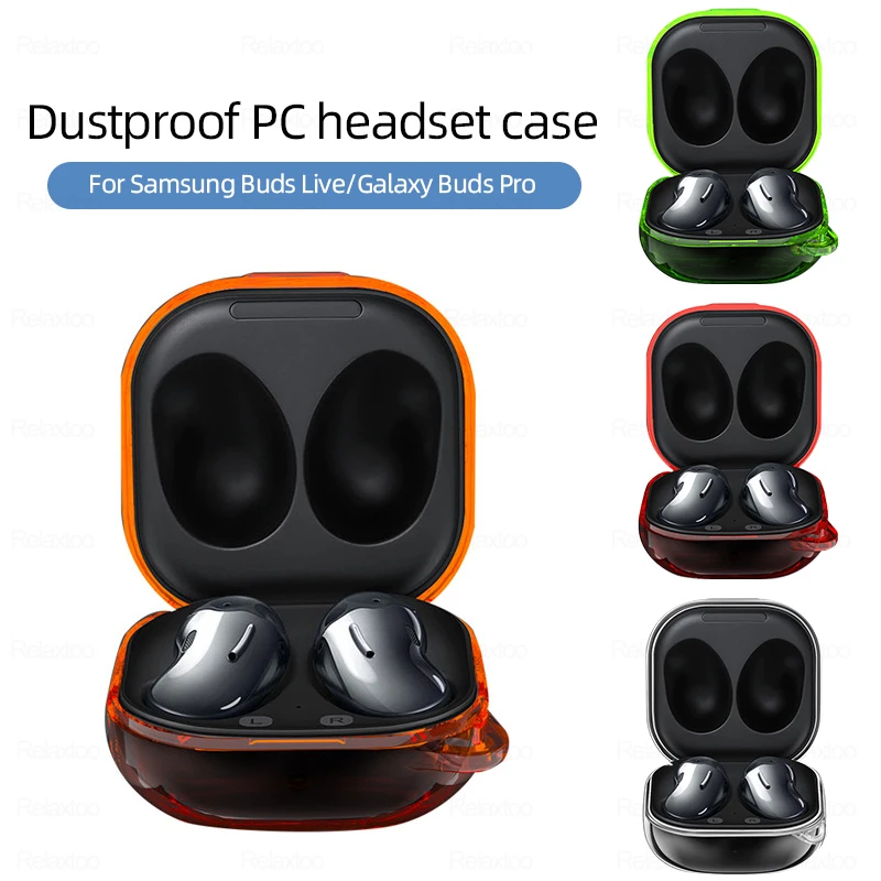 Transparent Protective Case For Samsung Galaxy Buds Live Pro Safety Cover On Samsun Glaxy Earbuds Hard Pc For Galaxybuds Budspro Earphone Accessories Aliexpress