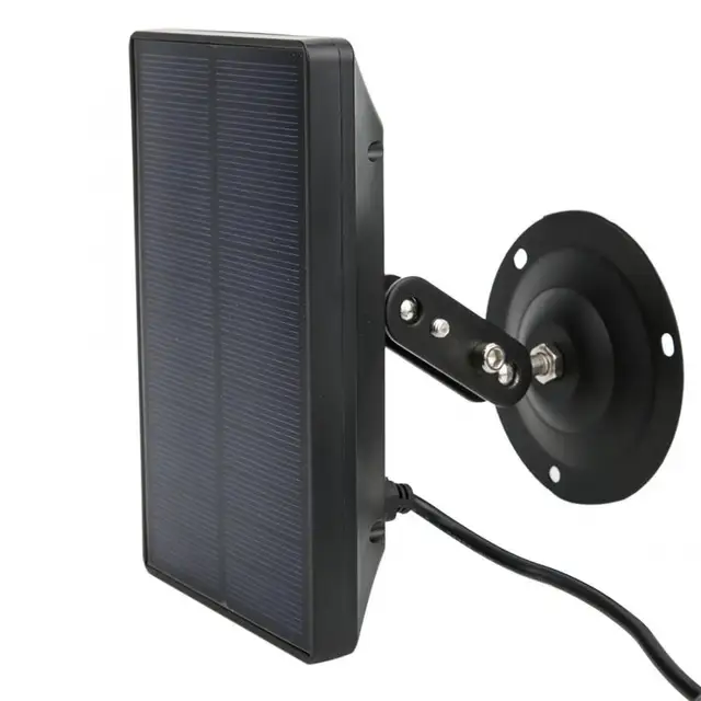  US $22.49  USB Solar Panel Charger External Battery Powered Power Supply for 9V 12V Hunting Camera HC900 HC801