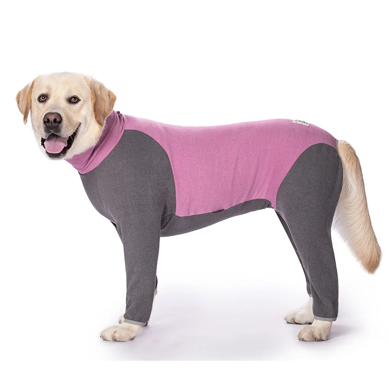 

Big dog clothes winter big dog four-legged jumpsuit big dog coat dog coat cotton coat dog pajamas polar fleece