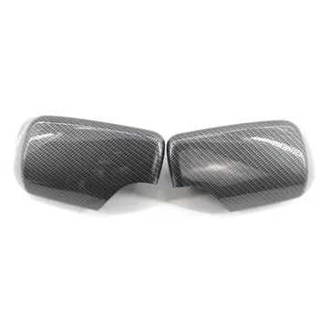 

Brand New And High Quality Carbon Fiber Style Door Side Rearview Mirror L&R Cover Cap For BMW E46 98-05