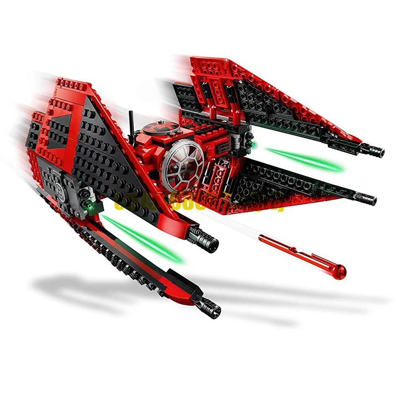 

514pcs New lepining Star Wars 75240 Resistance Large Vonreg's Tie Fighter Building Block Toy Children Gift