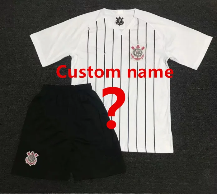 Набор для взрослых 19 20 JO JADSON jersey soccer Corinthian RODRIGUINHO Corinthianss M. GABRIEL, Клубная футболка высшего качества - Цвет: shirt