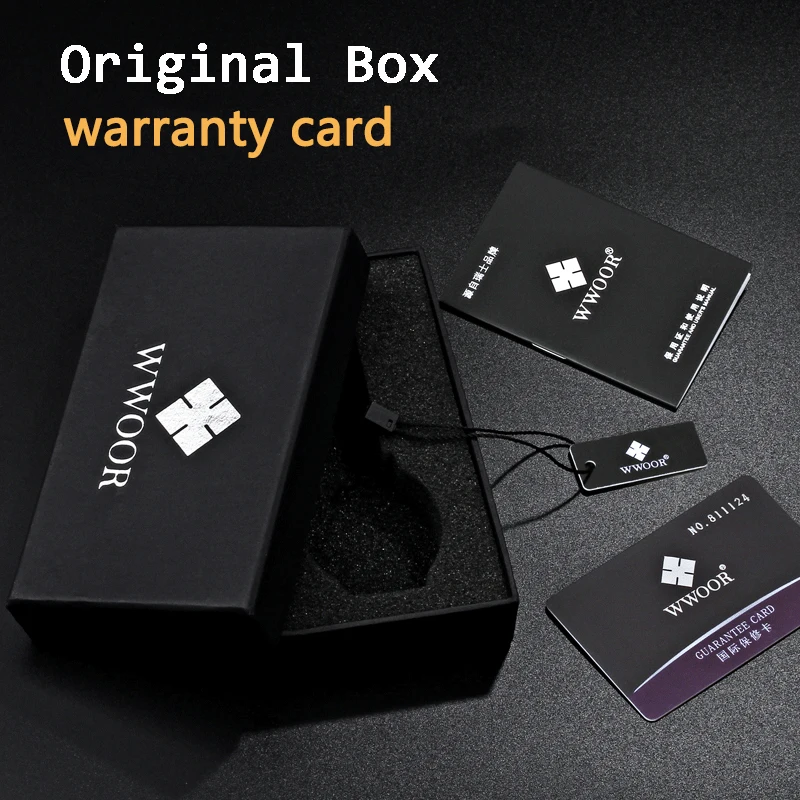 Мужские наручные часы WWOOR роскошные золотые с хронографом большие для мужчин