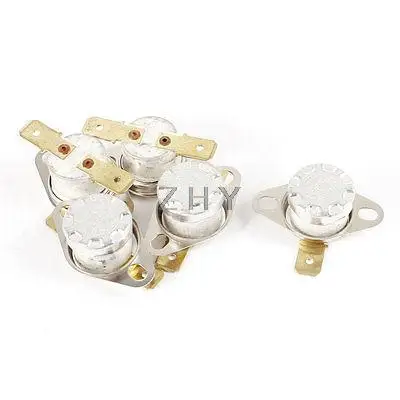 

5PCS KSD301 250V 10A 140 Celsius Normal Close Temperature Controlled Switch