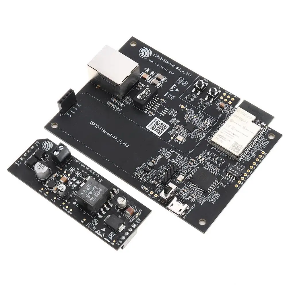 

LEORY 1PCS ESP32-Ethernet-Kit Ethernet to Wi-Fi Development Board PoE Power Supply Wi-Fi 802.11b/g/n JTAG Debug