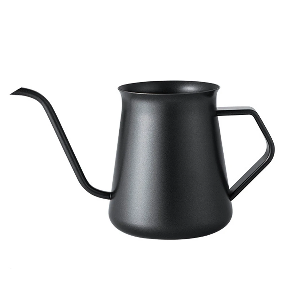 400ml Mini Stainless Steel Thicken Coffee Dripper Pot Kettle Home Kitchen Gadget