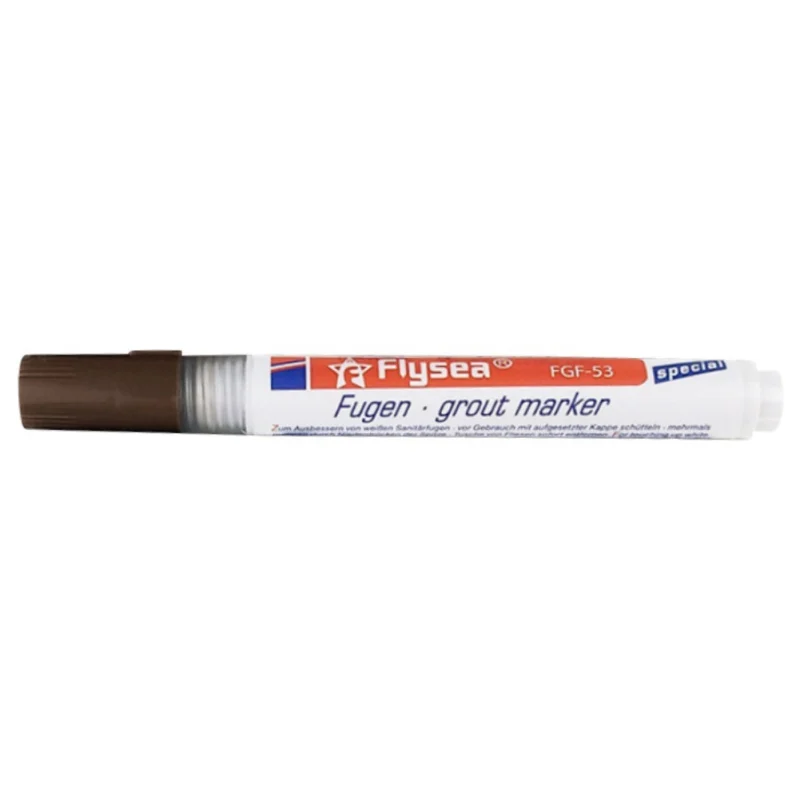 

1PC Home Tile Grout Pen Brown Color Water Resistant Kitchen Instant Ceramic Seam Tile Floor Repair Anti Mould Beauty Marker