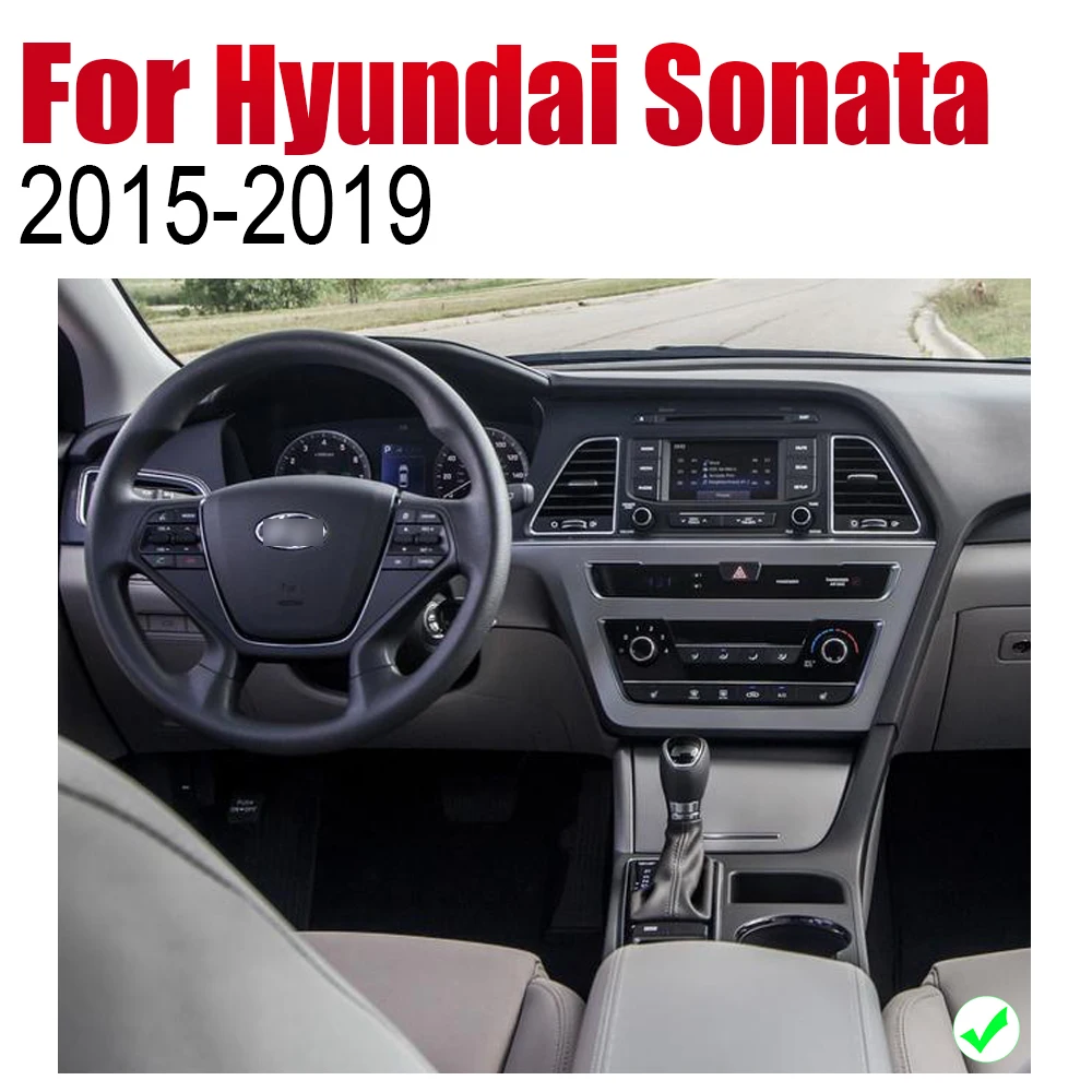 Автомагнитола 2 Din автомобильный DVD на основе Android для Hyundai Sonata LF 2015 2016 2017 2018 2019 HD GPS
