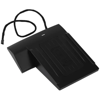 

10W QI Wireless Charging Phone Charger Fast Charging Plate Panel Phone Holder for 2016-2018 GOLF 7