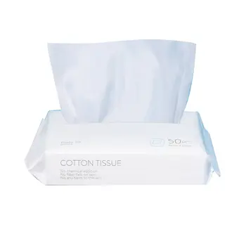 

50Pcs / 100Pcs / Bag Disposable Face Towel Cleansing Towel Soft Towel Cotton Pad Makeup Remover Beauty Salon Face Wipe