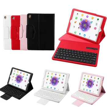 

Magnetic Coque For iPad 9.7 2017 2018 Case With Keyboard Bluetooth Removable Cover For iPad 9.7 2018 A1822 A1893 Keyboard Case