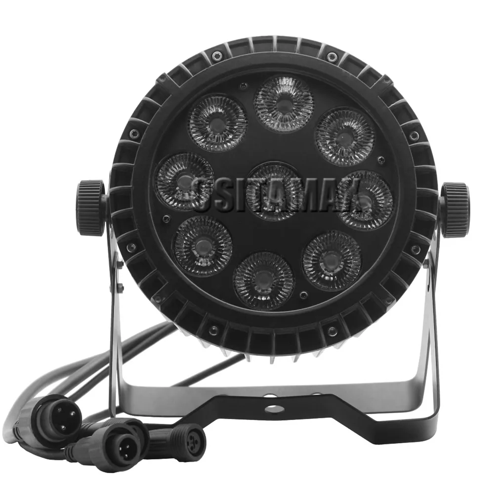 LED IP65 Par наружное освещение для сцены 9x15 Вт 5в1 RGBWA профессиональное DJ оборудование