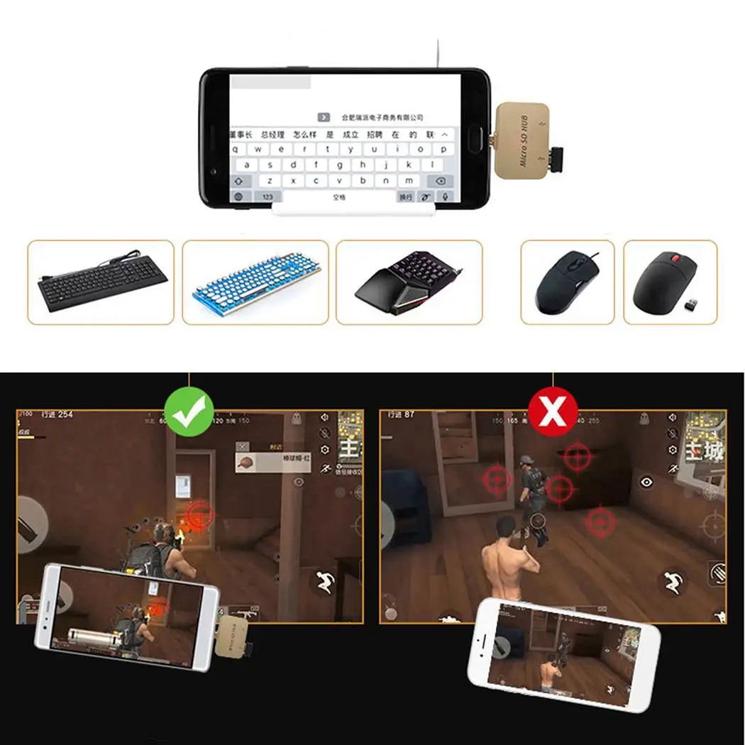 OTG 2 порта USB флэш-драйвер для смартфона черный, золотой, серебряный планшеты 10~ 35