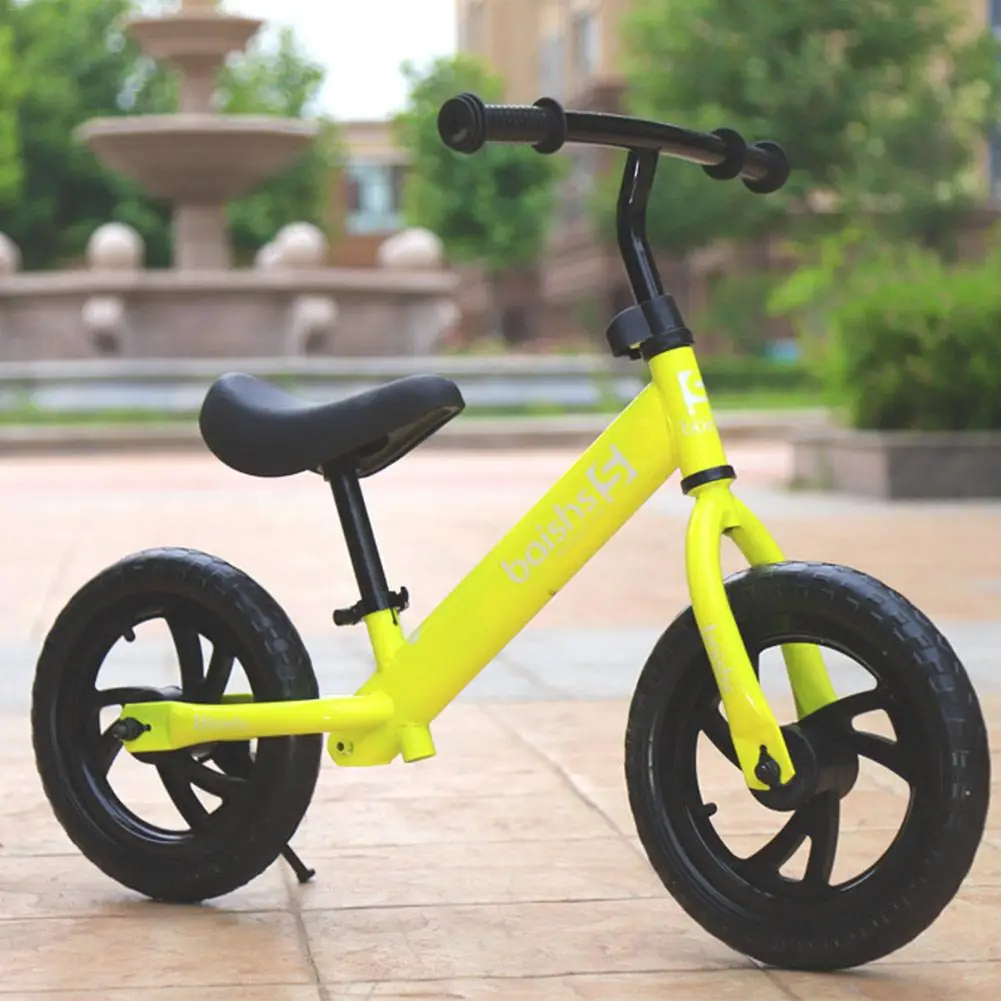 Sale 12" Kids Activity Product Child Kid Balance Bike Scooter Baby Walker Scooter 2-3-6 Years Old Pedal-Free Kids Driving Bike Luge 3 1