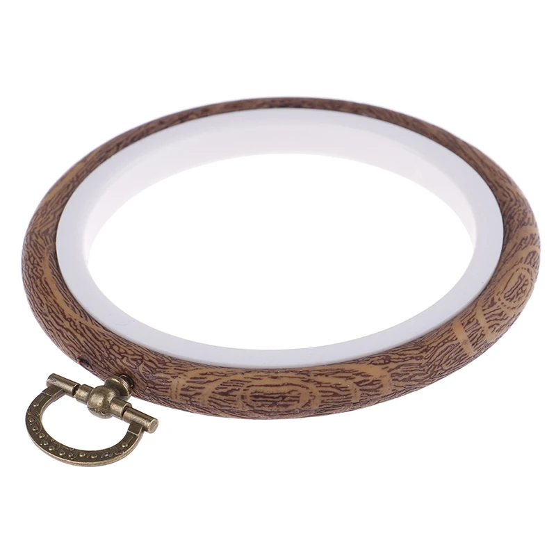 10cm Embroidery Hoops Frame Set Bamboo Wooden Embroidery Hoop Rings for DIY Cross Stitch Needle Craft Tools