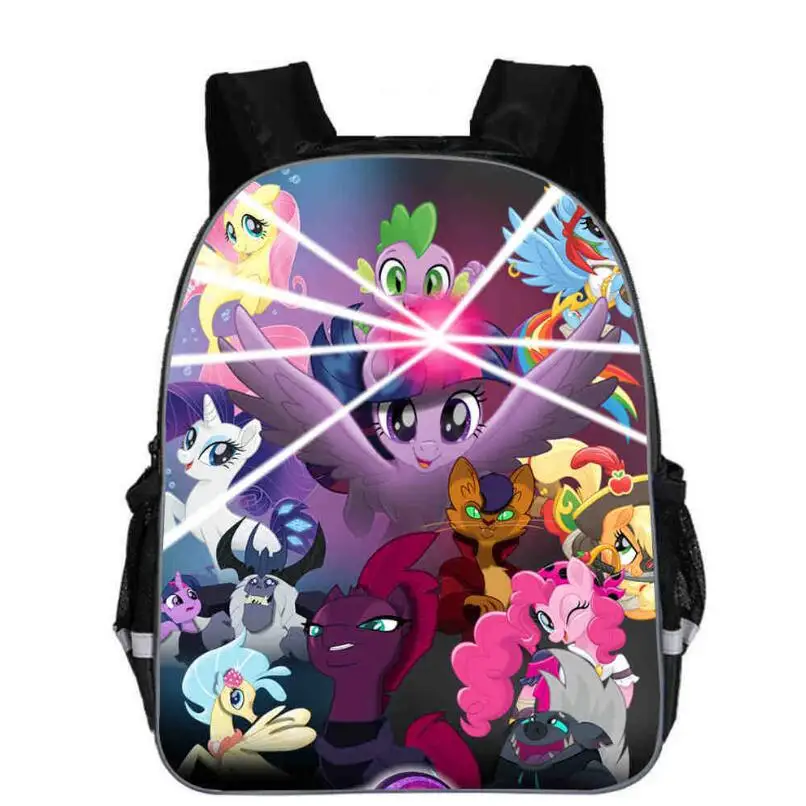 

Hot Fashion Pony School Bags for Girls Children Schoolbags 3d Printed Cartoon Animals Book Pack Kids Backpacks Mochila Escolar