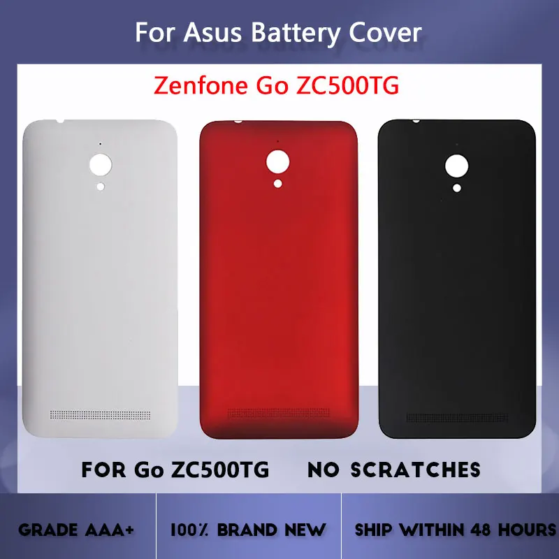 Новый задний Чехол ZC500TG для ASUS Zenfone Go Z00VD пластиковая крышка аккумулятора + Кнопка