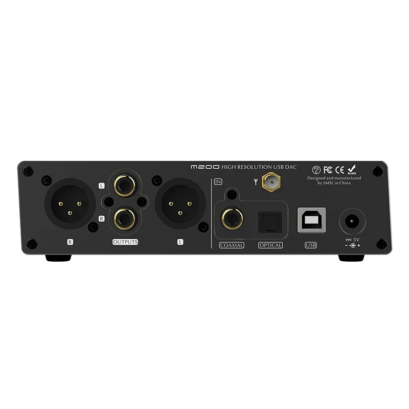 SMSL M200 + SP200 Bluetooth DAC 5 0 декодер AK4497EQ с поддержкой 32 бит/768 кГц DSD512 дистанционным