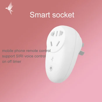

Smart socket smart home homekit xiaoyan smart socket supports siri voice mobile phone remote control