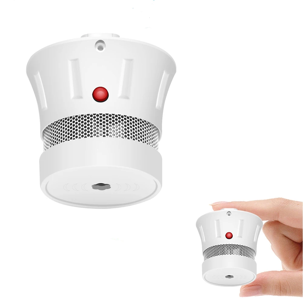 CPVan 3pcs/Lot Smoke Detector 10 Year Battery Fire Detector Wireless Smoke Sensor rookmelder For Home Security Alarm Systems