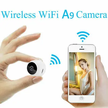 

A9 Mini WiFi camera 1080P HD Remote playback video small micro cam Motion Detection Night Vision Home Monitor Security camcorder