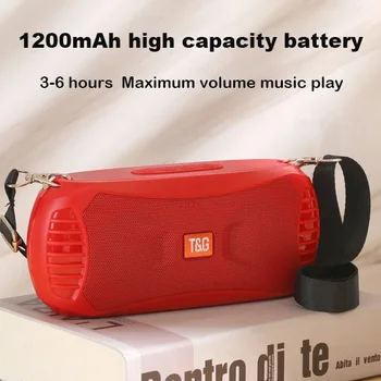 

Original TG portable Bluetooth speakers wireless loudspeaker TWS IPX4 waterproof Outdoor subwoofe With strap FM radio soundbar