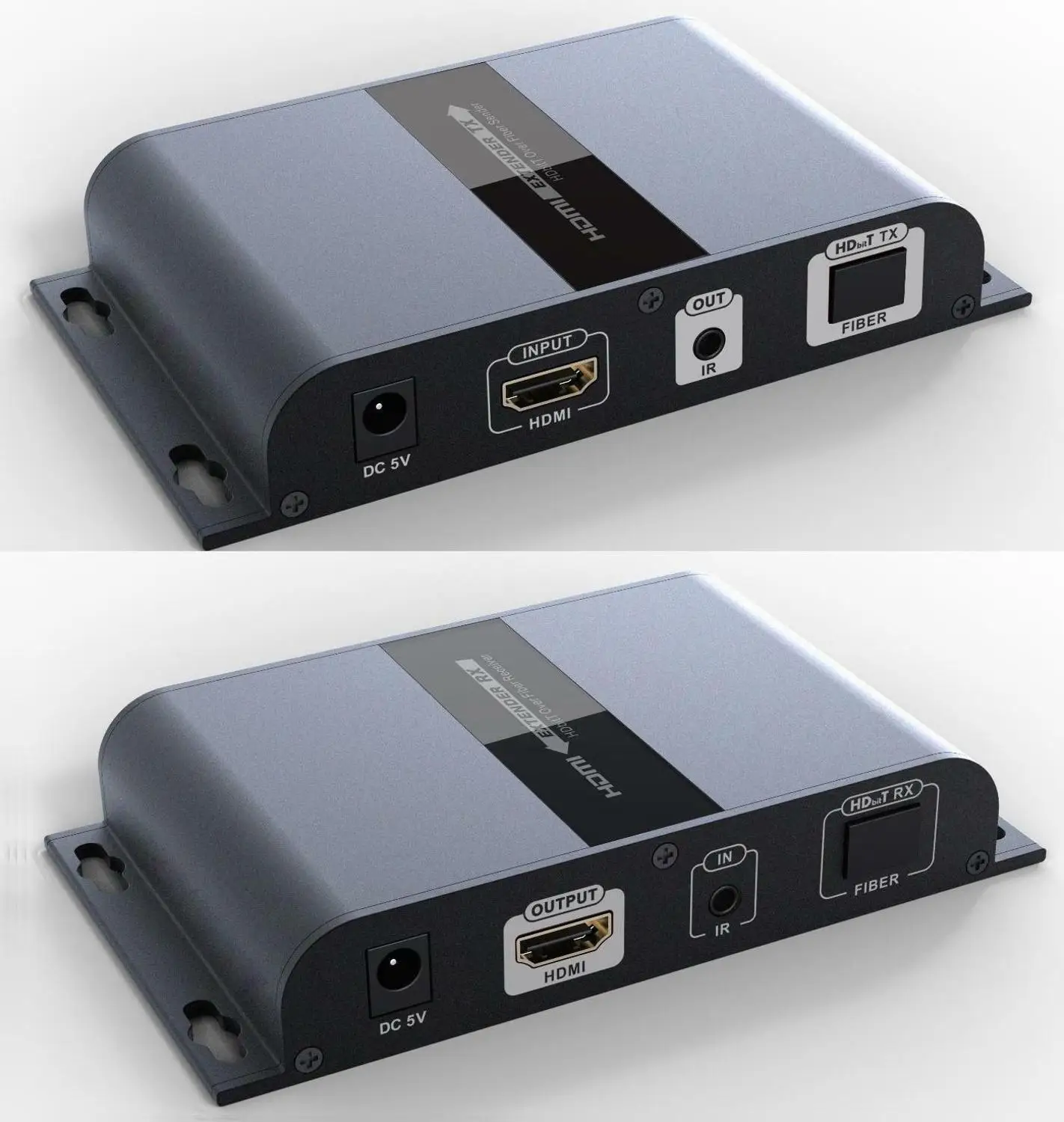LKV378A HTbitT HDMI удлинитель оптоволоконный кабель с ИК IP и TCP на базе до 20 км full HD1080P