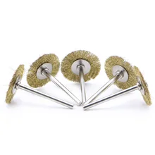 Сталь/медная проволока инструмент колесо щетка для роторного шлифовального станка очиститель 26 мм