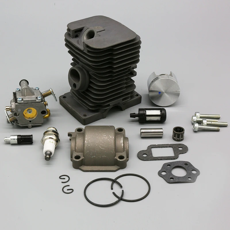 Carburatore Pistone Cilindro Motore 37Mm E 38Mm Adatto Per Stihl Ms 017 018 Ms170 Ms180 Ms 170 180 Motoseghe 11300201208 11301200603