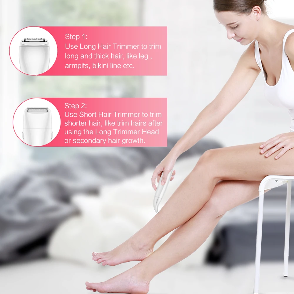 TOUCHBeauty электрическая бритва для удаления волос на лице, 4 в 1 триммер для бровей, удаление волос на лице для женщин TB-1753