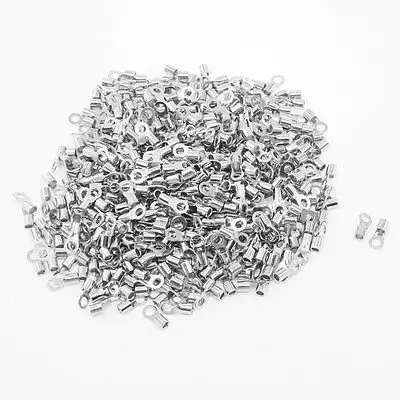 

500 Pcs RNB5.5-4 Ring Tongue Type Non Insulated Terminals for AWG 12-10