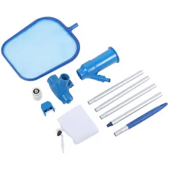 

Pool Vacuum Cleaning Kit Mini Vacuum Cleaner Pool Skimmer Pool Nets For Cleaning Floating Pool Skimmer Pool Leaf Net
