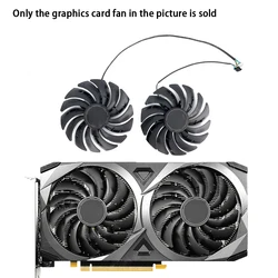 Ventilateur de refroidissement, 95mm, pour MSI GeForce RTX3060Ti 3060 3070 benz 2X OC carte graphique 
