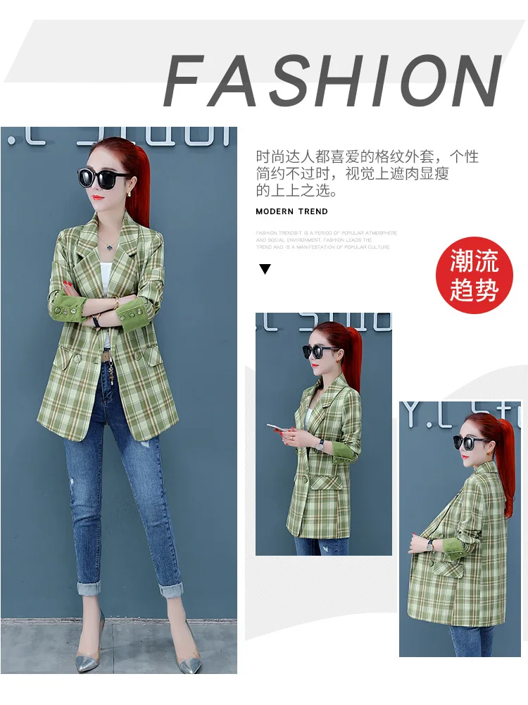 W090511 Осень стиль длинный рукав костюм воротник Slim Fit похудение элегантный маленький костюм пальто