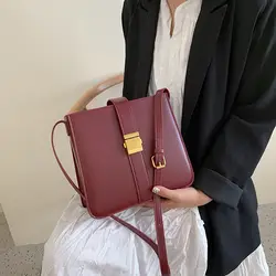 Модная женская сумка через плечо с широким ремнем, сумка через плечо, маленькая квадратная сумка, сумка через плечо, сумка через плечо
