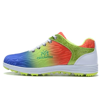 

Golf Shoes Men's Waterproof Golf Shoes Lightweight Bottom Wear-resistant Breathable Zapatos De Golf Male Black Sneakers