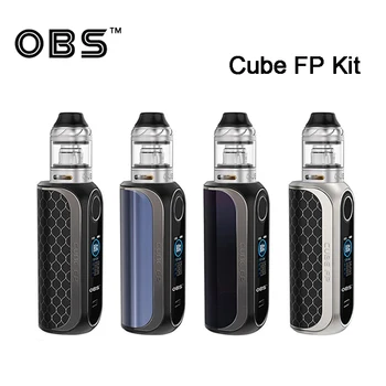 

pre order Original OBS CUBE FP Kit 80W Box Mod Vape with 4ml Tank power by 18650 battery E-Cig vape kit Mod Box Vape Vaporizer