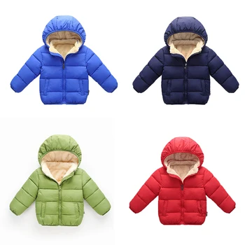 

Girls Winter Coats Kids Fleece Bubble Coat Toddler Jacket Clothes for Baby Girl Boy Coats Snowsuit Boys Casual Parkas Children