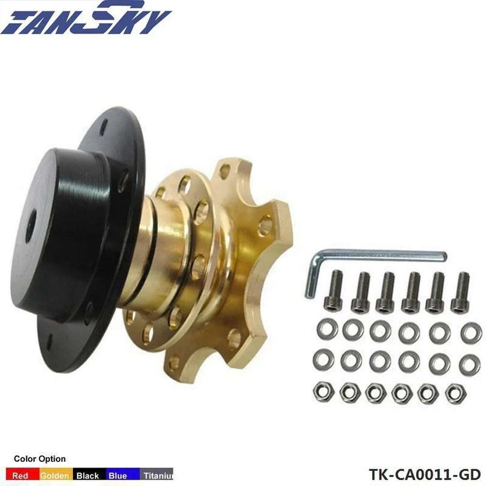 Steering Wheel Snap Off Quick Release Hub Adapter Boss Kit Universal