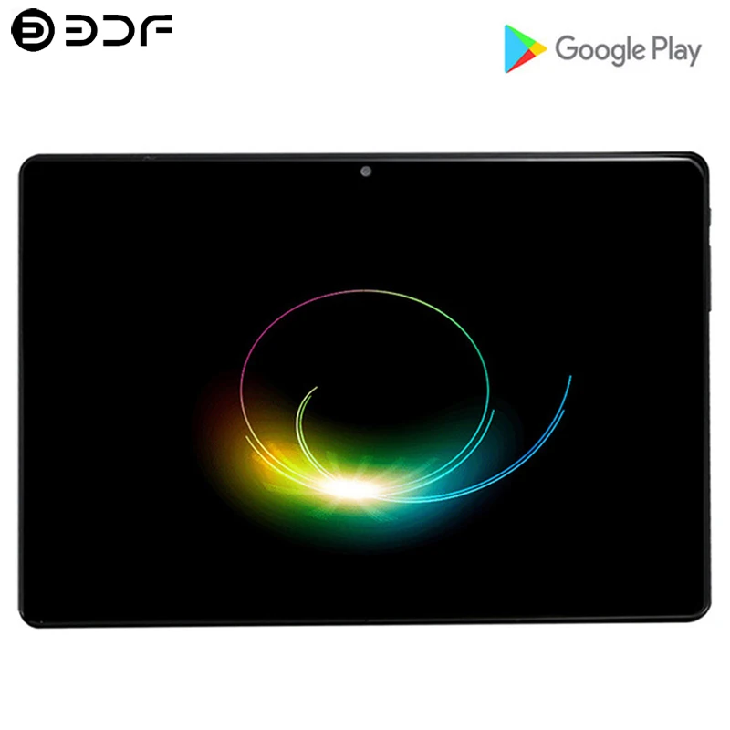 Preise 10,1 inch PC Tablet Android 9.0 3G 4G Anruf Zehn Core 8 GB 128 GB Dual SIM Karten Wi Fi IPS 2.5D Gehärtetem Glas + Tastatur