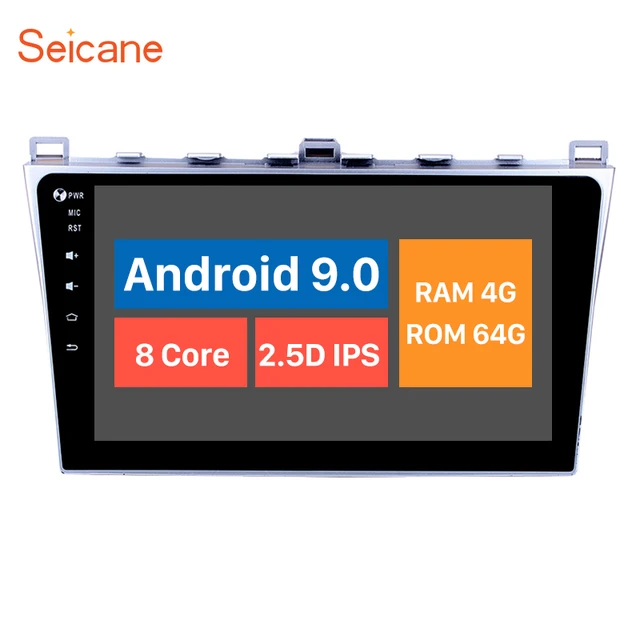$US $226.95 Seicane Car Multimedia Palyer For 2008 2009 2010-2015 Mazda 6 Ruiyi 10.1 Inch Android 9.0 HD Full 1