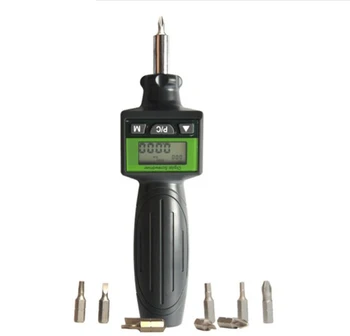 

Digital Torque Screwdriver with Directly Read Value N.m lbf.ft lbf.in kgf.cm Range 0.05-0.5 Division Value 0.0001