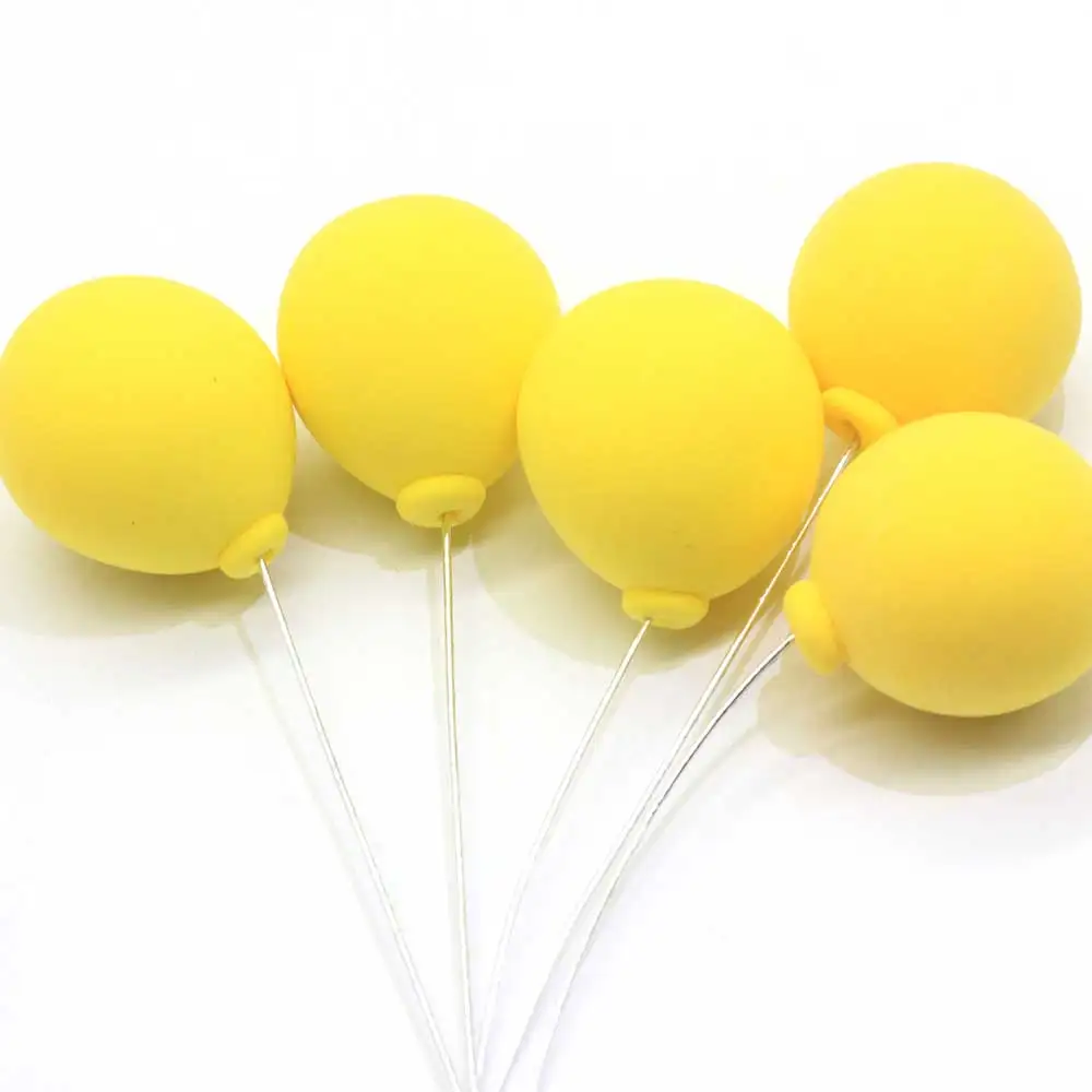 20/50Pcs Dollhouse Miniature Polymer Clay Colorful Balloons Collection Cake Topper For Wedding Party Decoration Dessert Lovely 20/50Pcs Dollhouse Miniature Polymer Clay Colorful Balloons Collection Cake Topper For Wedding Party Decoration Dessert Lovely
