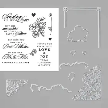 

LAST A LIFETIME Metal Cutting Die and Stamp for DIY Scrapbooking Photo Album Decorative Embossing Paper Card Crafts Die Cut 2020