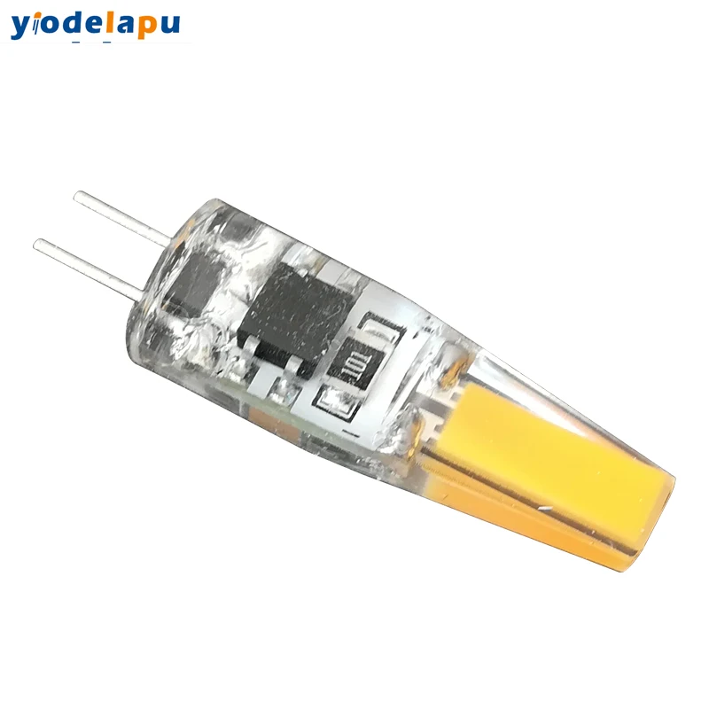 10pcs G4 Led Bulbs 2W 220V 110V 127V 1505COB Bright Silicone Lamps Warm White LED Lights ​Equivalent to 20W halogen Lamp