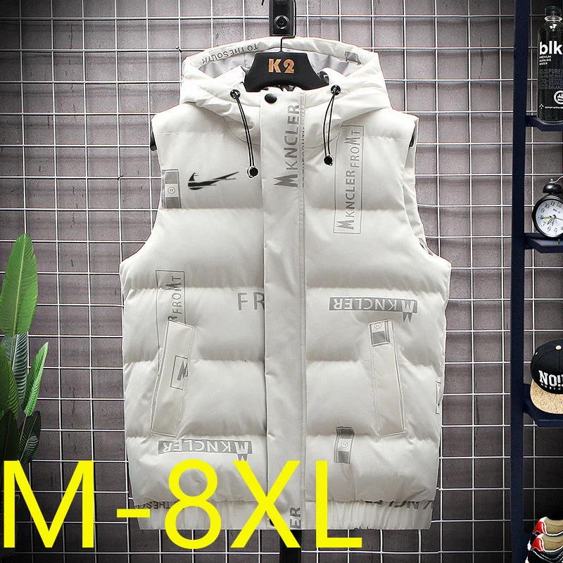 Жилет мужской зимний Молодежный уличный модный мягкий IКNIKEС куртка с